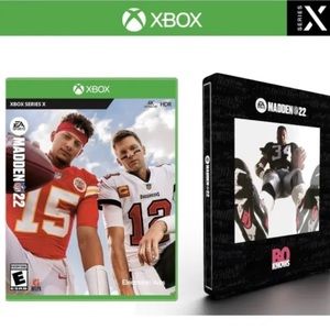 Bo Knows Madden 22 steel book case plus game